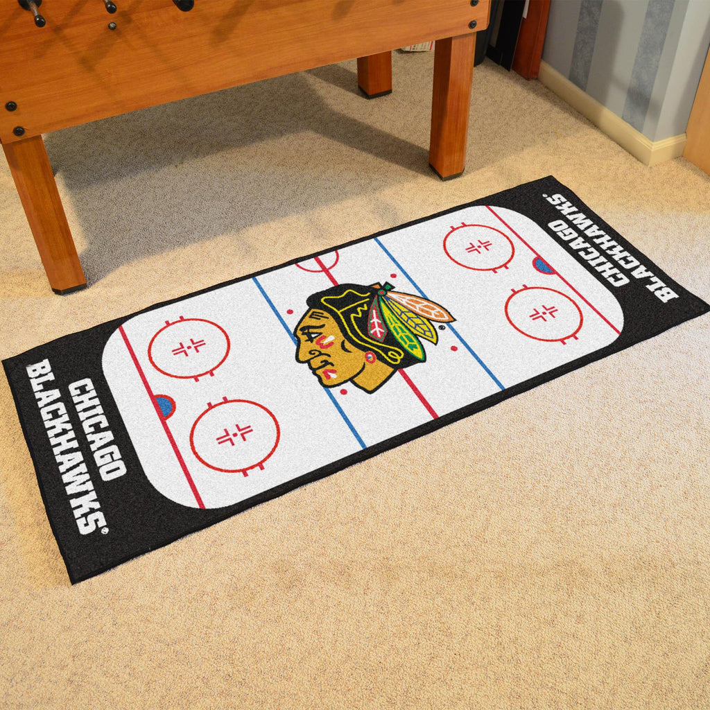 Chicago Blackhawks Rink Runner 30"x72" 