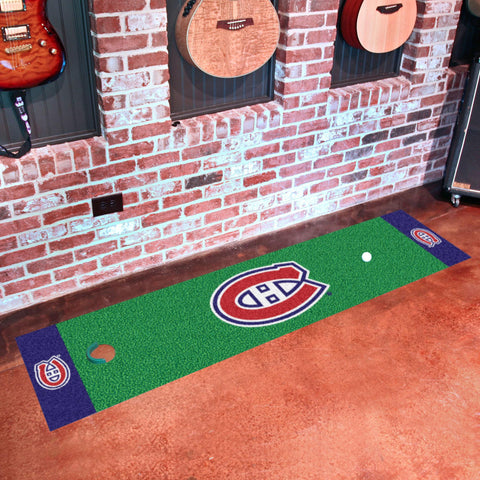 Montreal Canadiens Putting Green Mat 18"x72" 