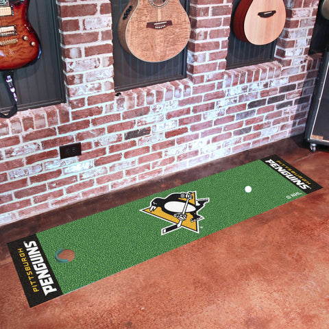 Pittsburgh Penguins Putting Green Mat 18"x72" 