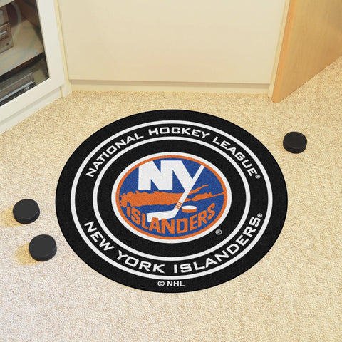 New York Islanders Puck Mat 27" diameter 