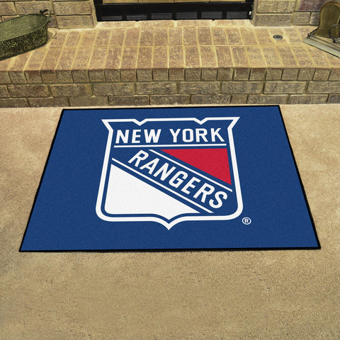 New York Rangers All Star Mat 33.75"x42.5" 