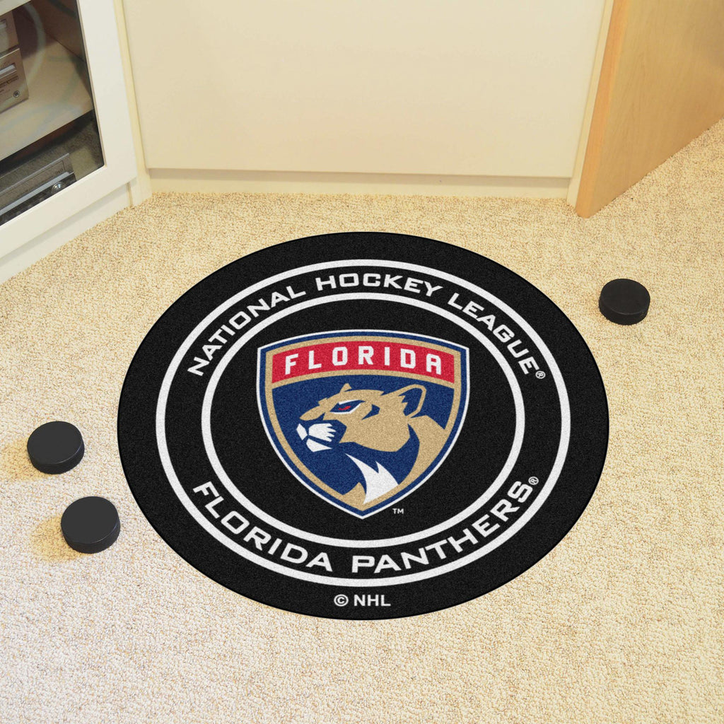 Florida Panthers Puck Mat 27" diameter 