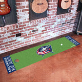 Columbus Blue Jackets Putting Green Mat 18"x72" 