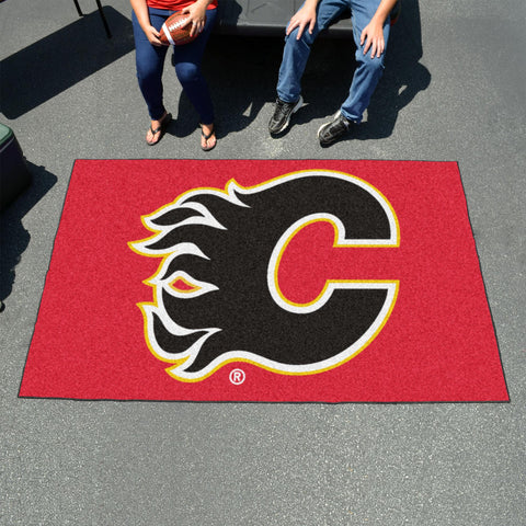 Calgary Flames Ulti Mat 59.5"x94.5" 
