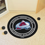 Colorado Avalanche Puck Mat 27" diameter 