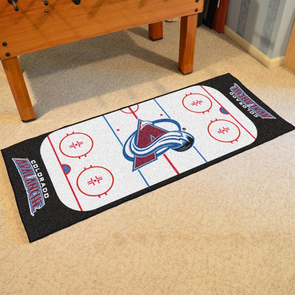 Colorado Avalanche Rink Runner 30"x72" 