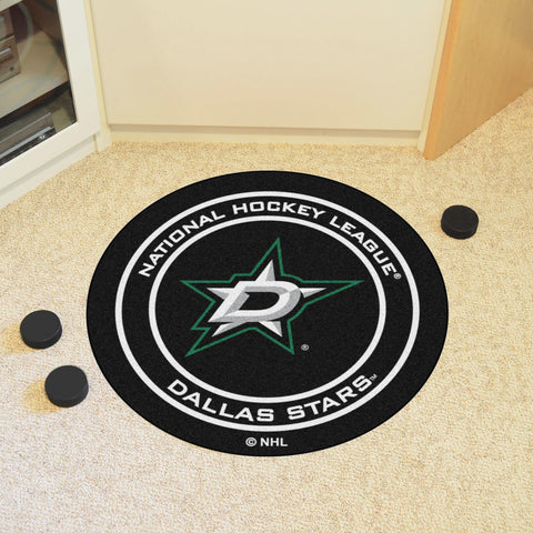 Dallas Stars Puck Mat 27" diameter 