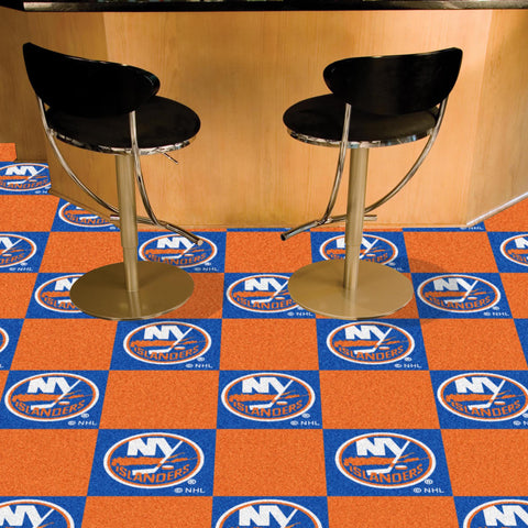 New York Islanders Team Carpet Tiles 18"x18" tiles 