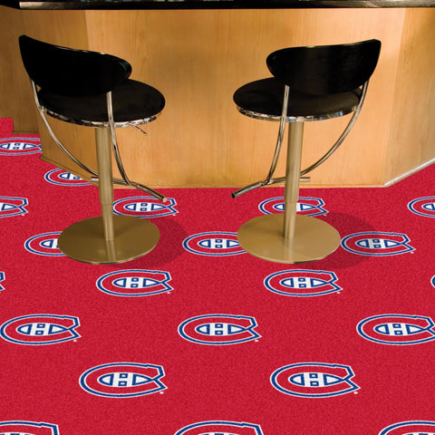 Montreal Canadiens Team Carpet Tiles 18"x18" tiles 