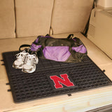 Nebraska Cornhuskers Heavy Duty Vinyl Cargo Mat 31"x31" 