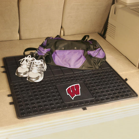 Wisconsin Badgers Heavy Duty Vinyl Cargo Mat 31"x31" 