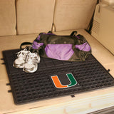 Miami Hurricanes Heavy Duty Vinyl Cargo Mat 31"x31" 