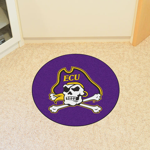 East Carolina Pirates Round 27" diameter 