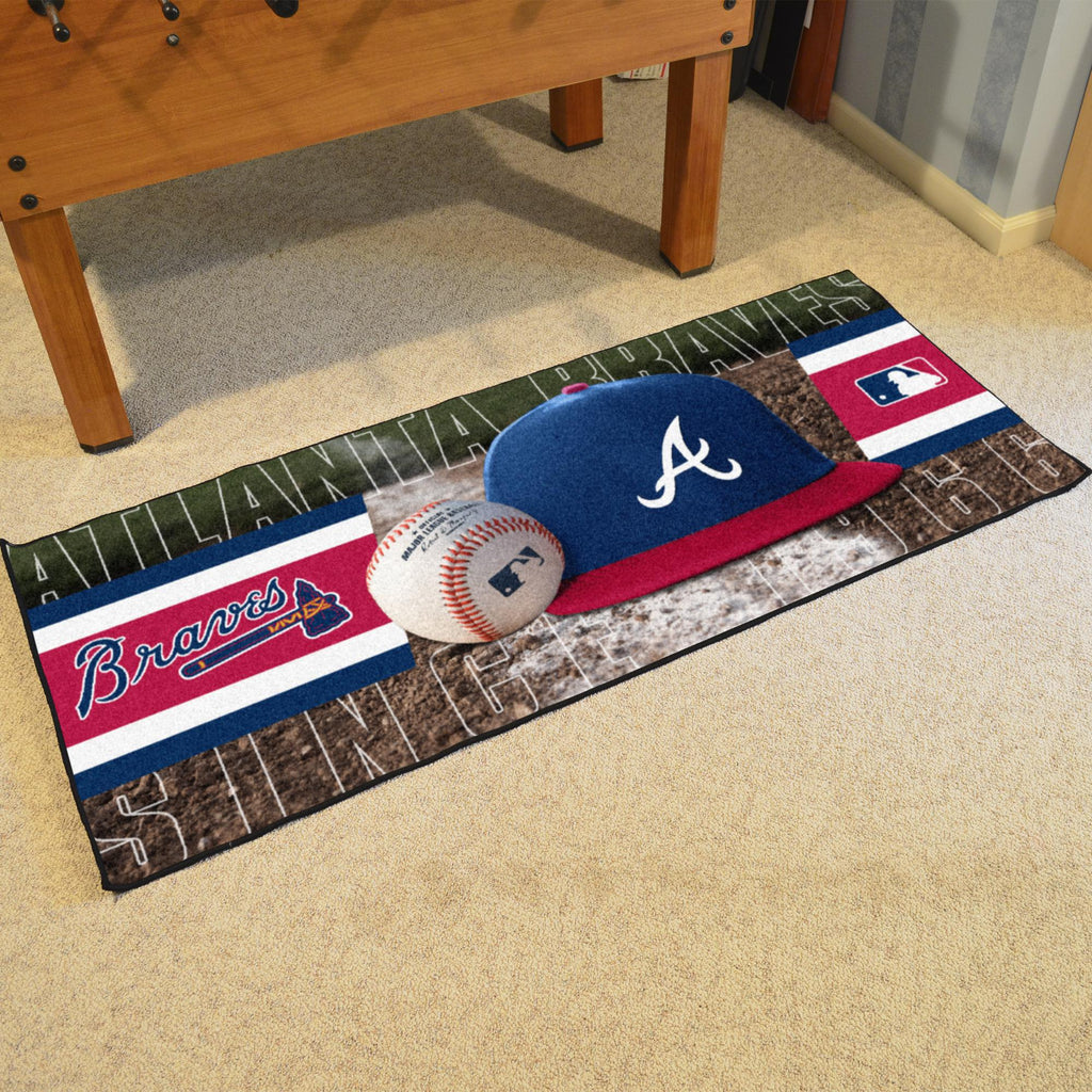 Atlanta Braves Baseball Runner 30"x72" 