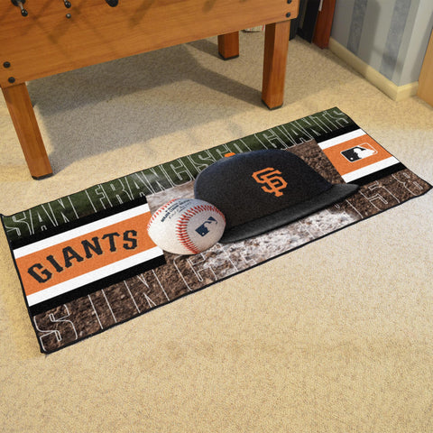 San Francisco Giants Baseball Runner 30"x72" 
