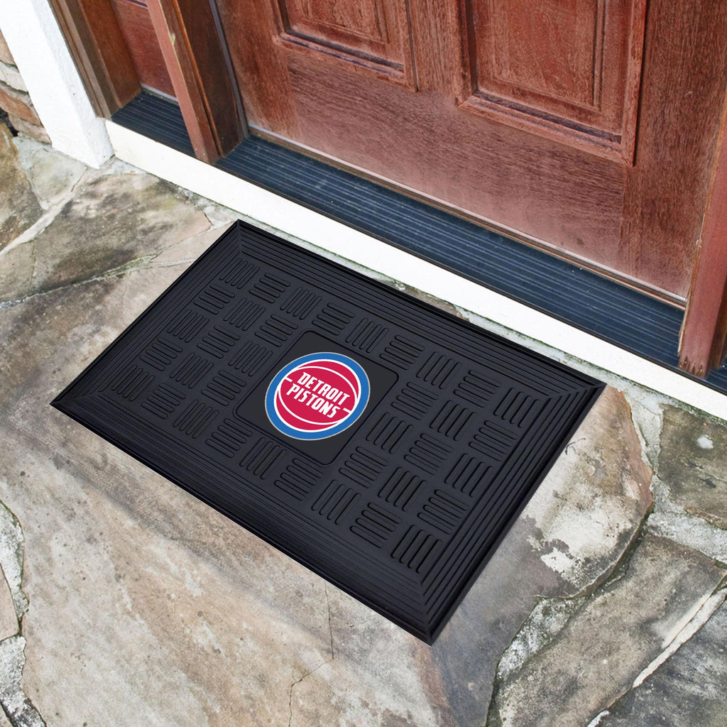 Detroit Pistons Medallion Door Mat 19.5"x31.25" 