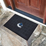 Vancouver Canucks Medallion Door Mat 19.5"x31.25" 