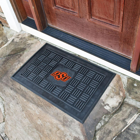 Oklahoma State Cowboys Medallion Door Mat 19.5"x31.25" 