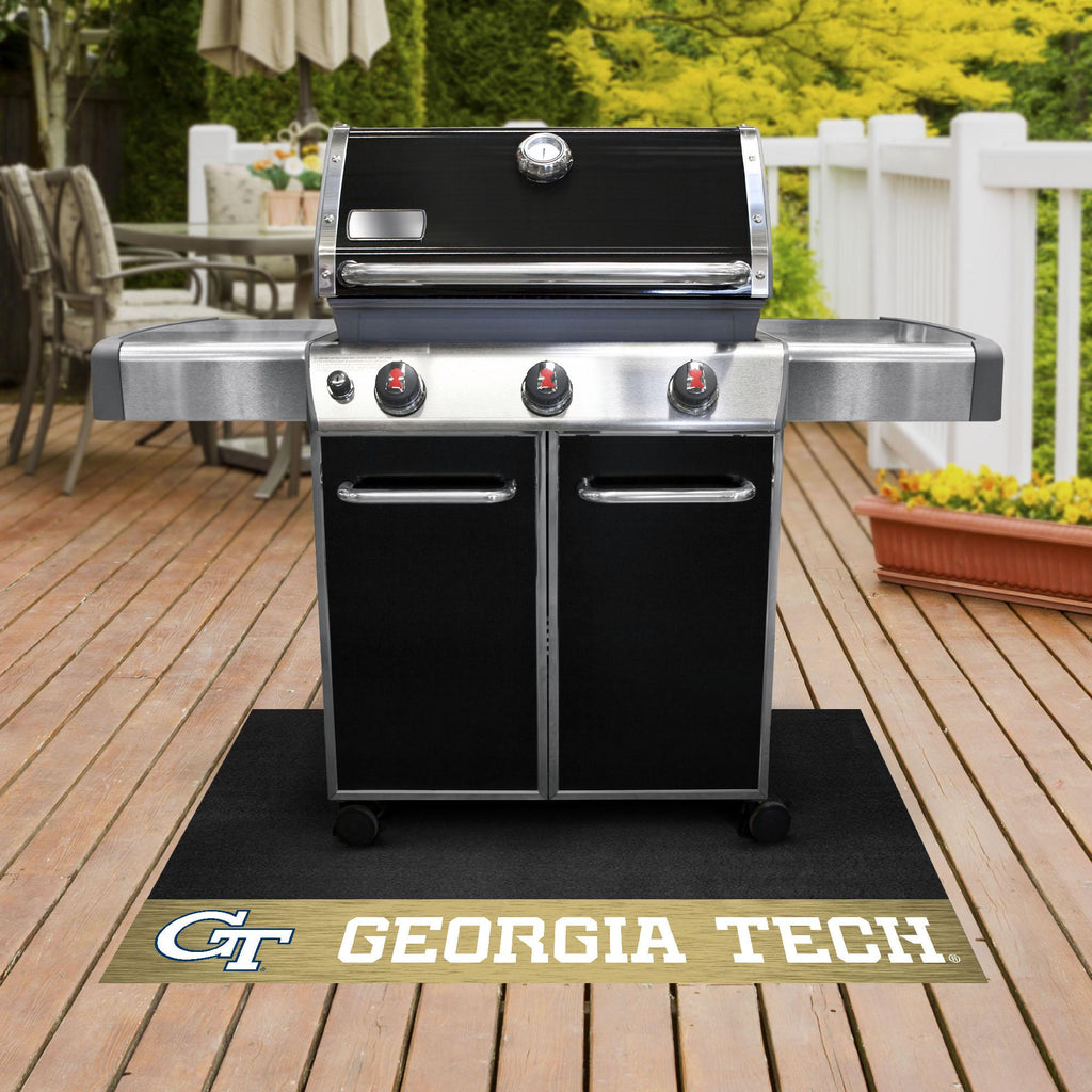 Georgia Tech Yellow Jackets Grill Mat 26"x42" 