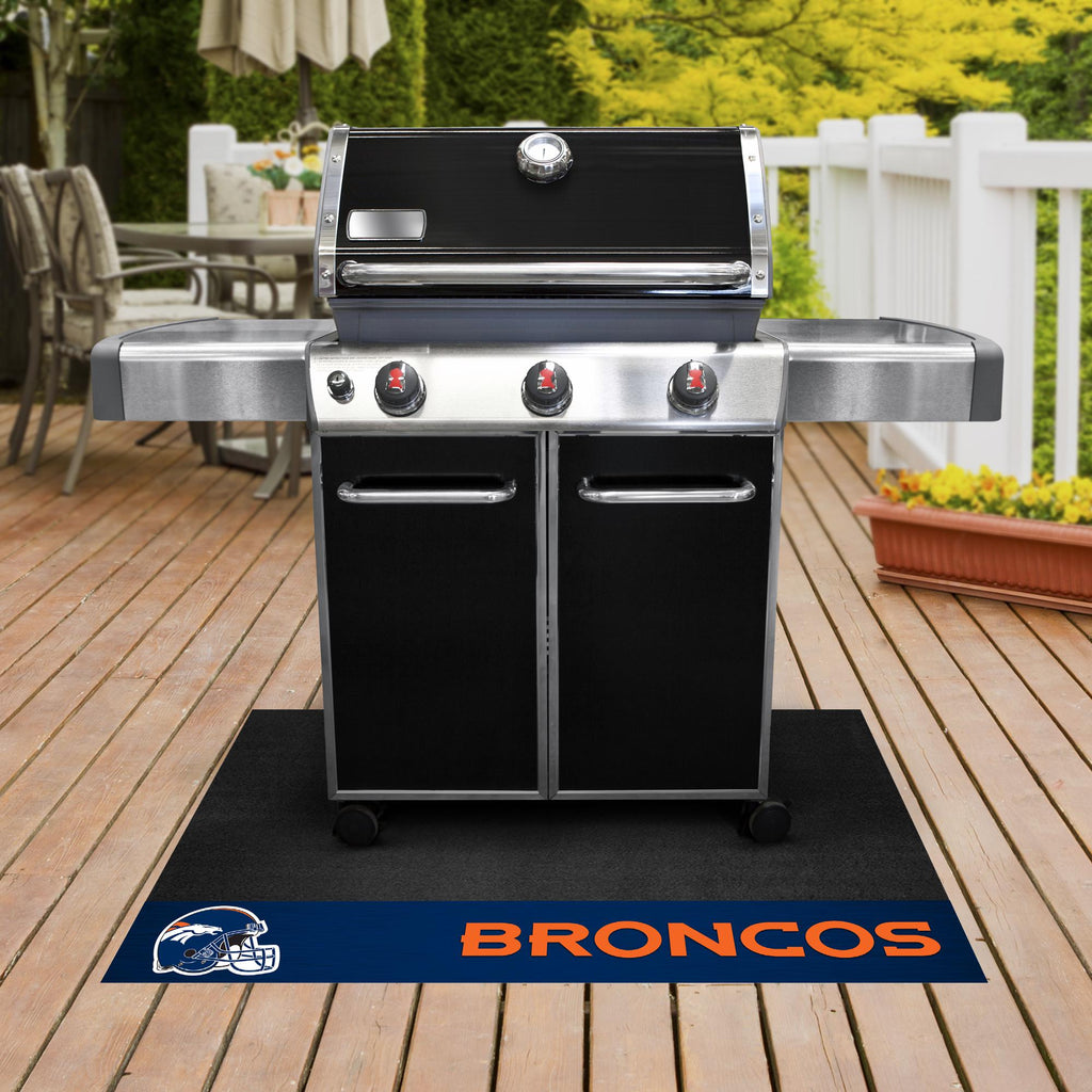 Denver Broncos Grill Mat 26"x42" 