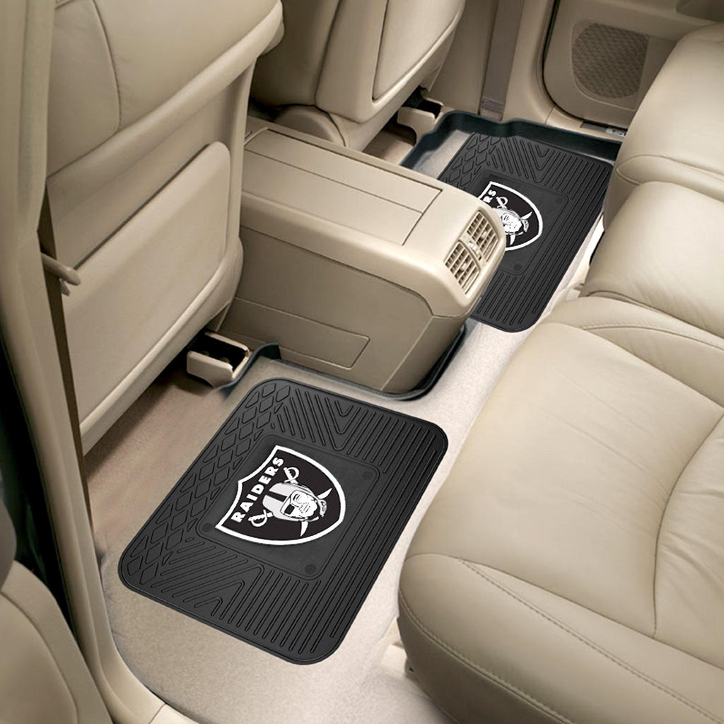 Las Vegas Raiders 2 Utility Mats 14"x17" 