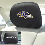 Baltimore Ravens Head Rest Cover 10"x13" 