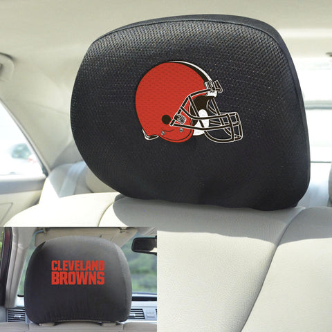 Cleveland Browns Head Rest Cover 10"x13" 