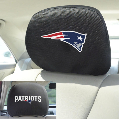 New England Patriots Head Rest Cover 10"x13" 