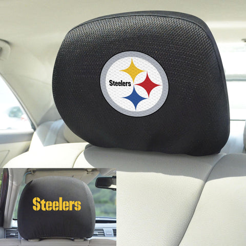 Pittsburgh Steelers Head Rest Cover 10"x13" 