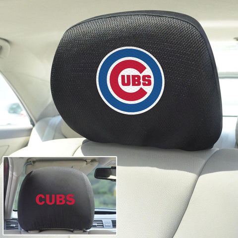 Chicago Cubs Head Rest Cover 10"x13" 