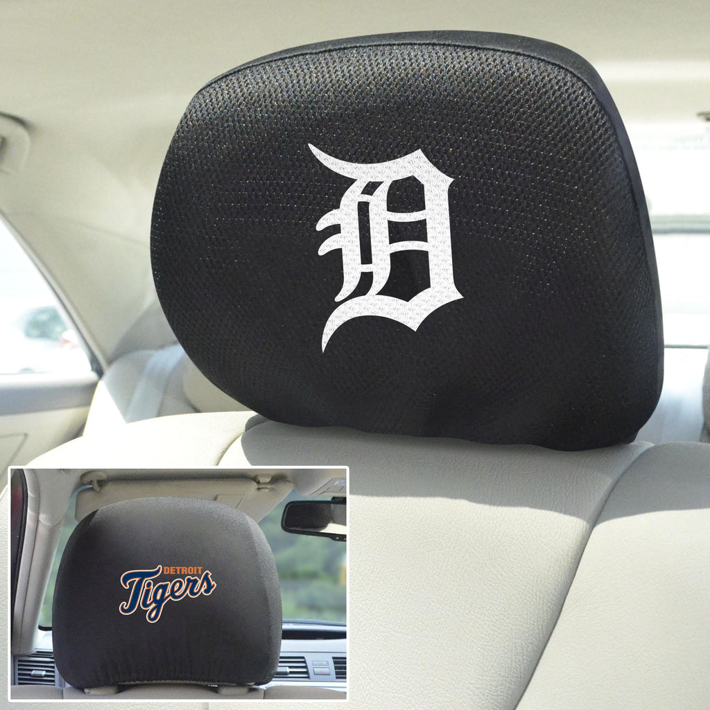 Detroit Tigers Head Rest Cover 10"x13" 