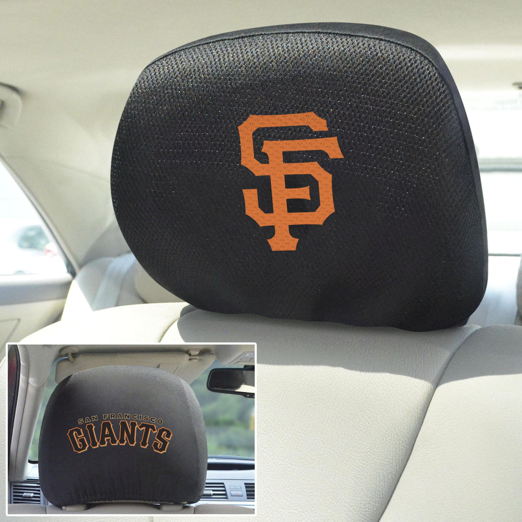 San Francisco Giants Head Rest Cover 10"x13" 