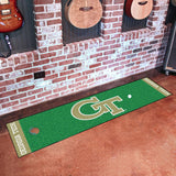 Georgia Tech Yellow Jackets Putting Green Mat 18"x72" 