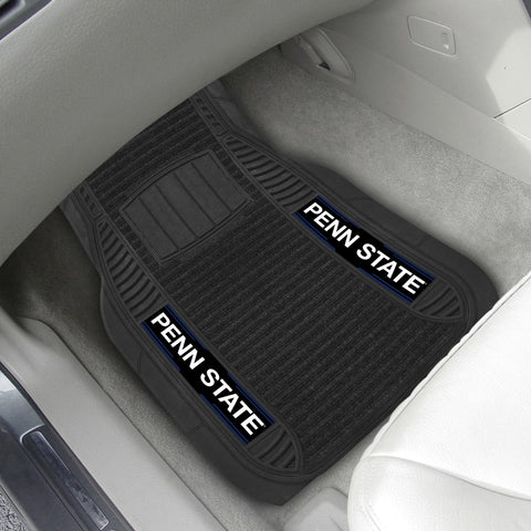 Penn State Nittany Lions 2 pc Deluxe Car Mat Set 21"x27" 
