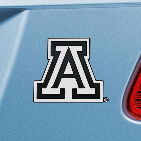 Arizona Wildcats Chrome Emblem 3"x3.2" 