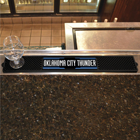 Oklahoma City Thunder Drink Mat 3.25"x24" 