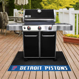 Detroit Pistons Grill Mat 26"x42" 