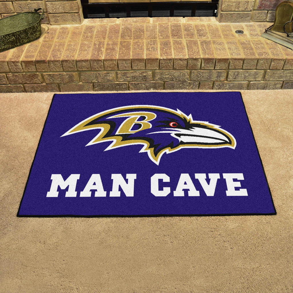 Baltimore Ravens Man Cave All Star 33.75"x42.5" 