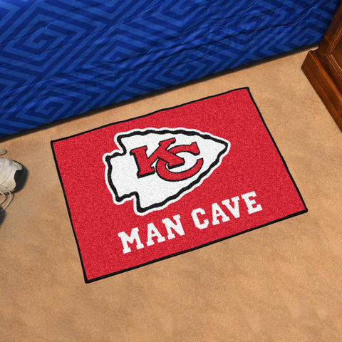 Kansas City Chiefs Man Cave Starter 19"x30" 