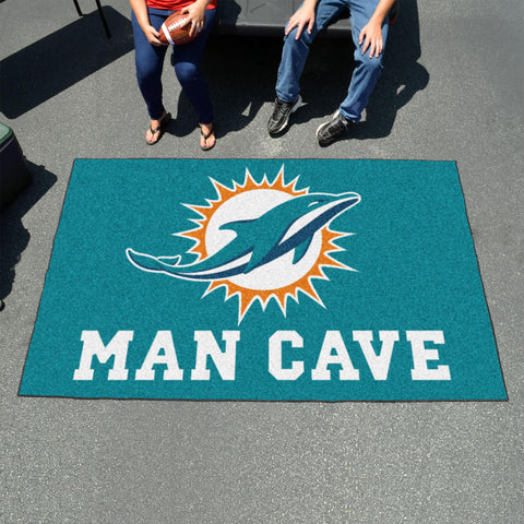 Miami Dolphins Man Cave UltiMat 59.5"x94.5" 