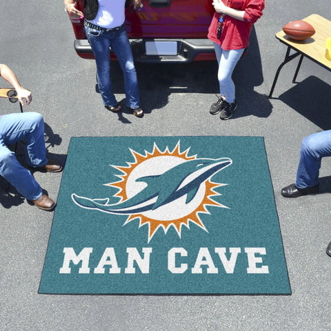 Miami Dolphins Man Cave Tailgater 59.5"x71" 