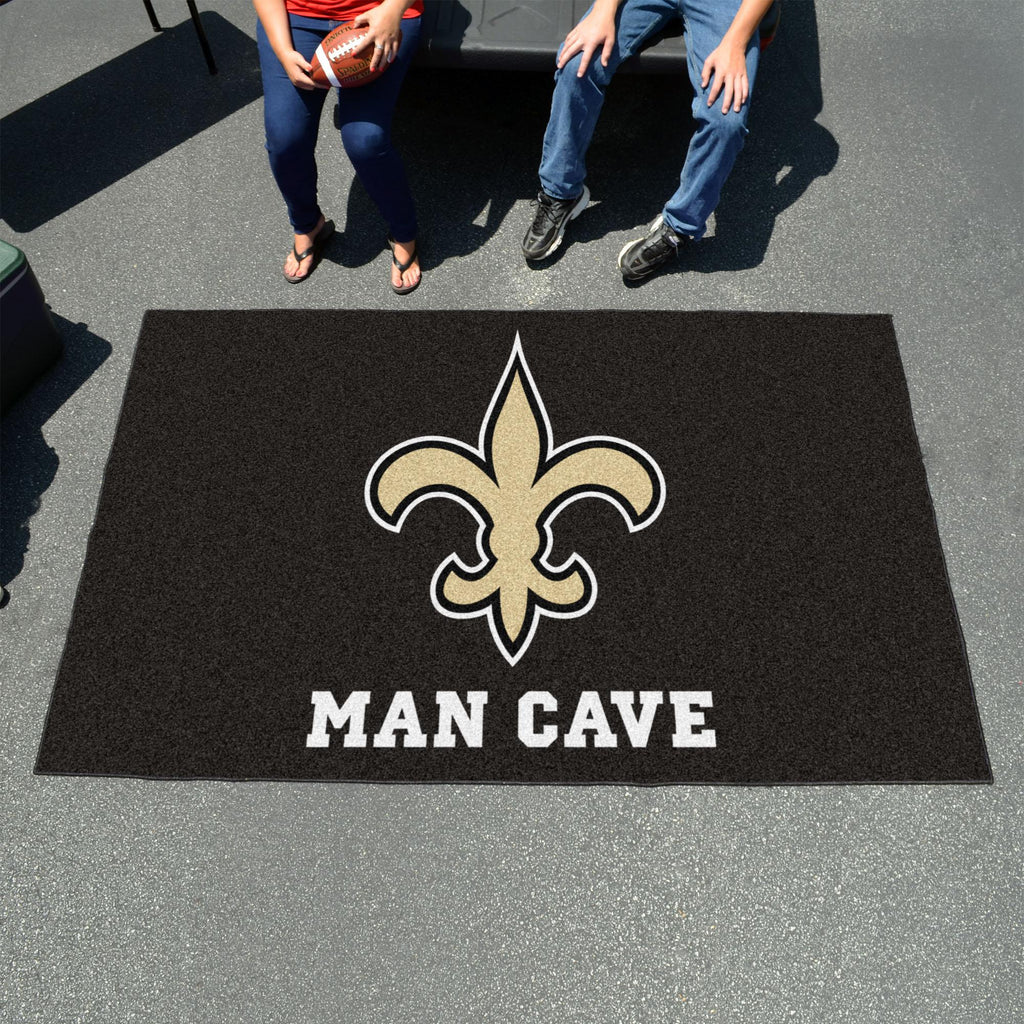 New Orleans Saints Man Cave UltiMat 59.5"x94.5" 