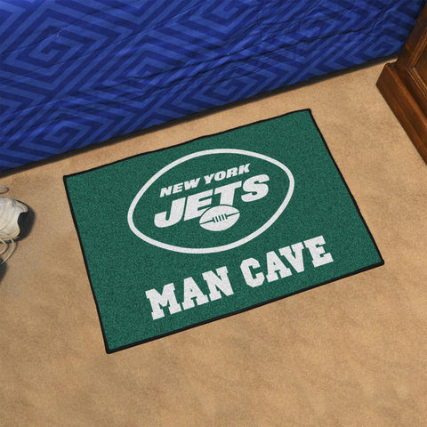 New York Jets Man Cave Starter 19"x30" 