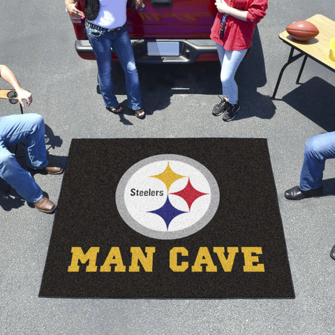 Pittsburgh Steelers Man Cave Tailgater 59.5"x71" 