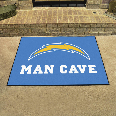Los Angeles Chargers Man Cave All Star 33.75"x42.5" 