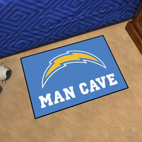 Los Angeles Chargers Man Cave Starter 19"x30" 