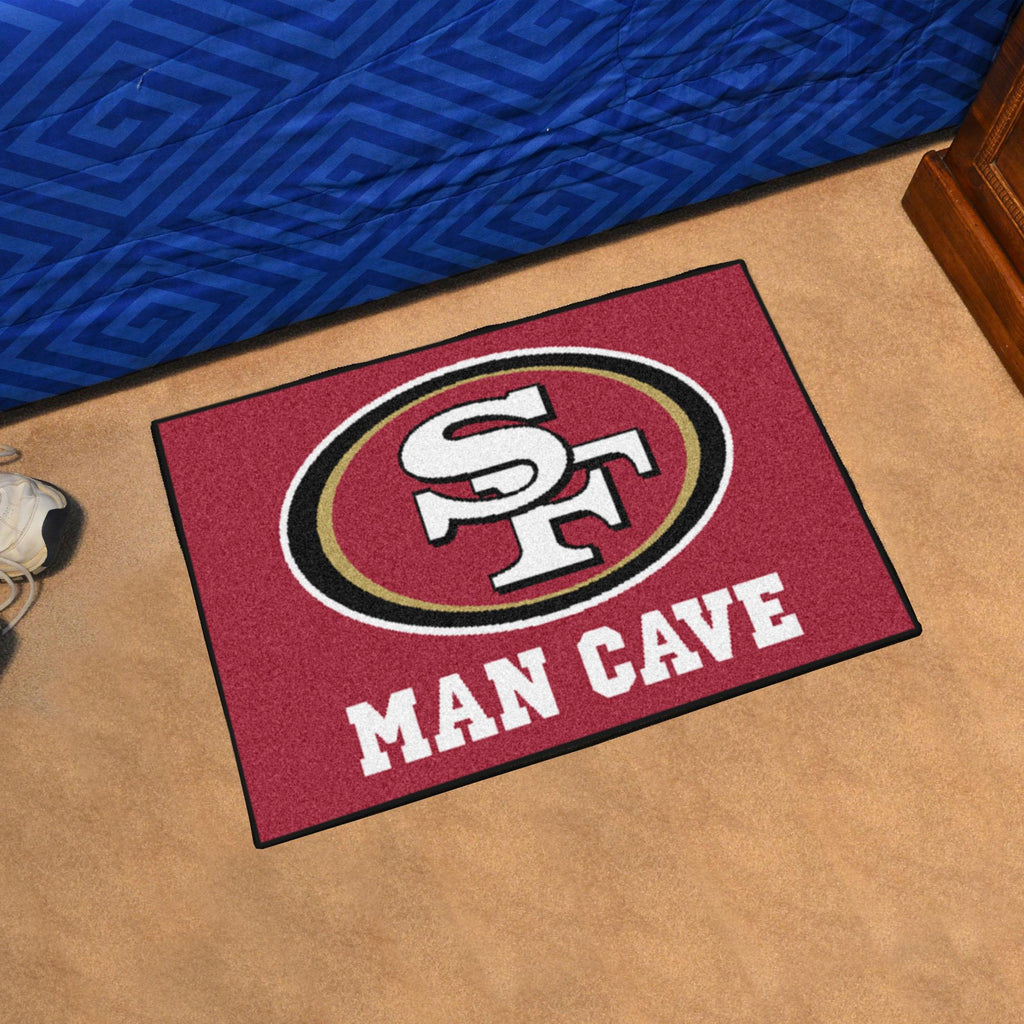 San Francisco 49ers Man Cave Starter 19"x30" 