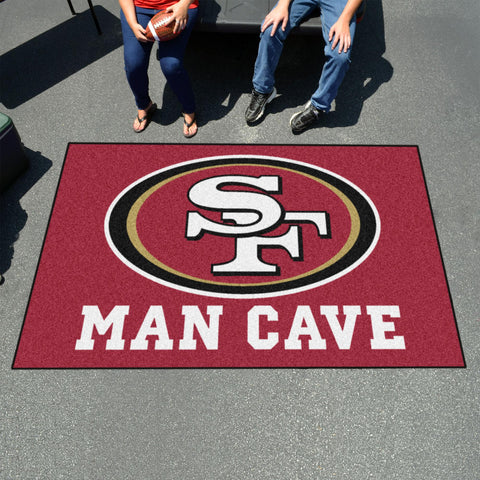 San Francisco 49ers Man Cave UltiMat 59.5"x94.5" 