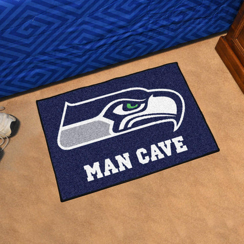 Seattle Seahawks Man Cave Starter 19"x30" 