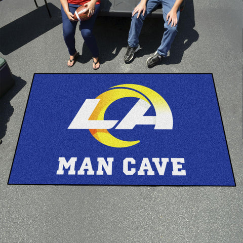 Los Angeles Rams Man Cave UltiMat 59.5"x94.5" 
